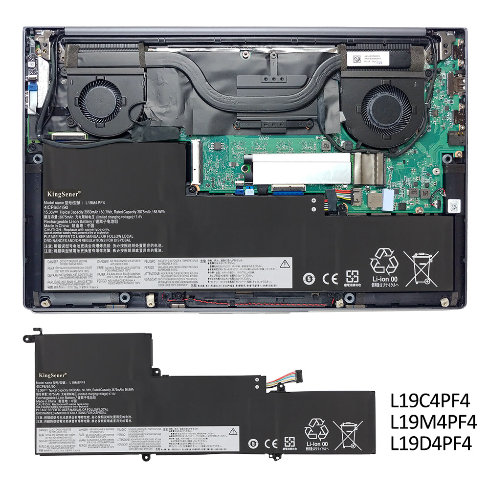 Lenovo-L19M4PF4-15.36V-60.7Wh-Laptop-Battery