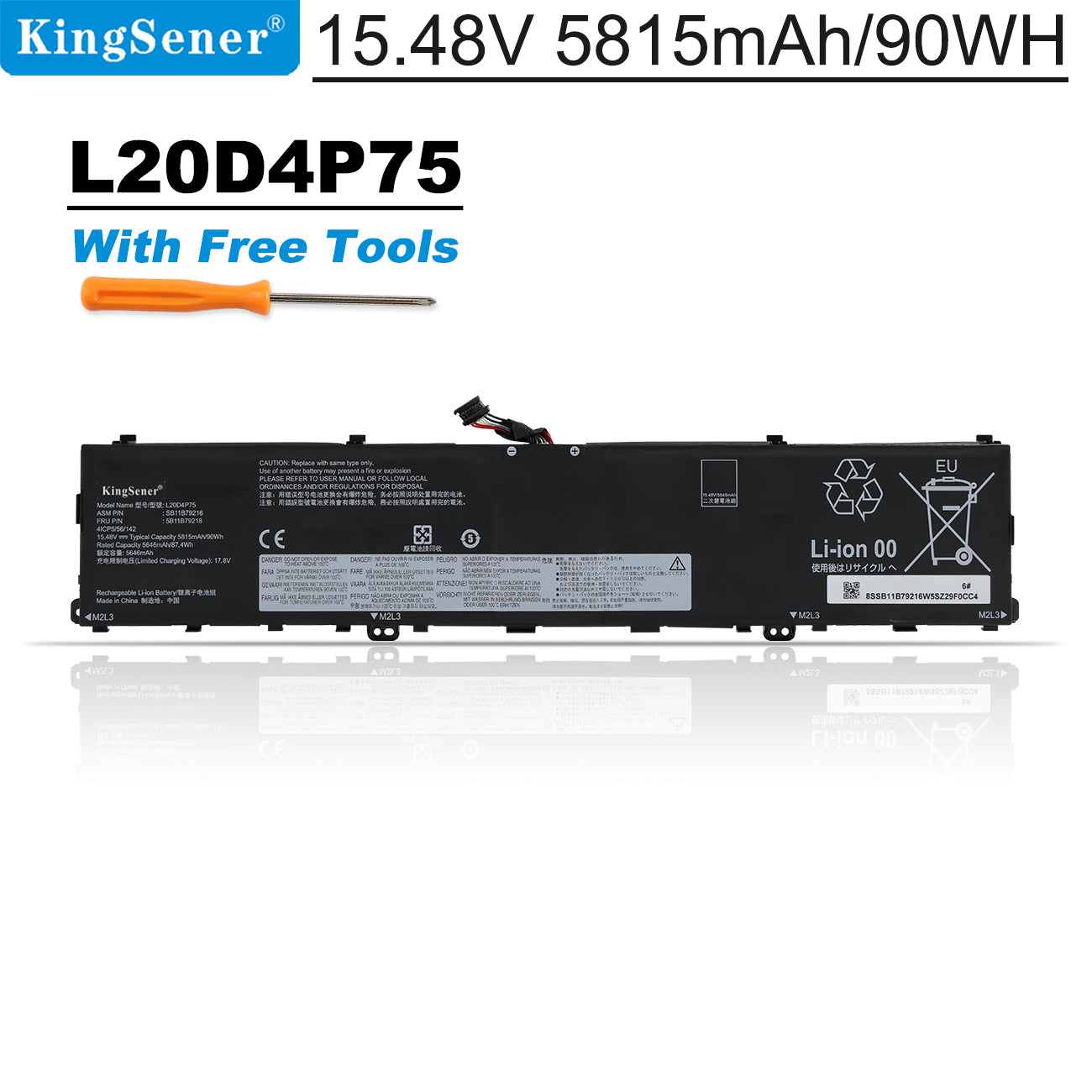 Lenovo-L20D4P75-5815mAh