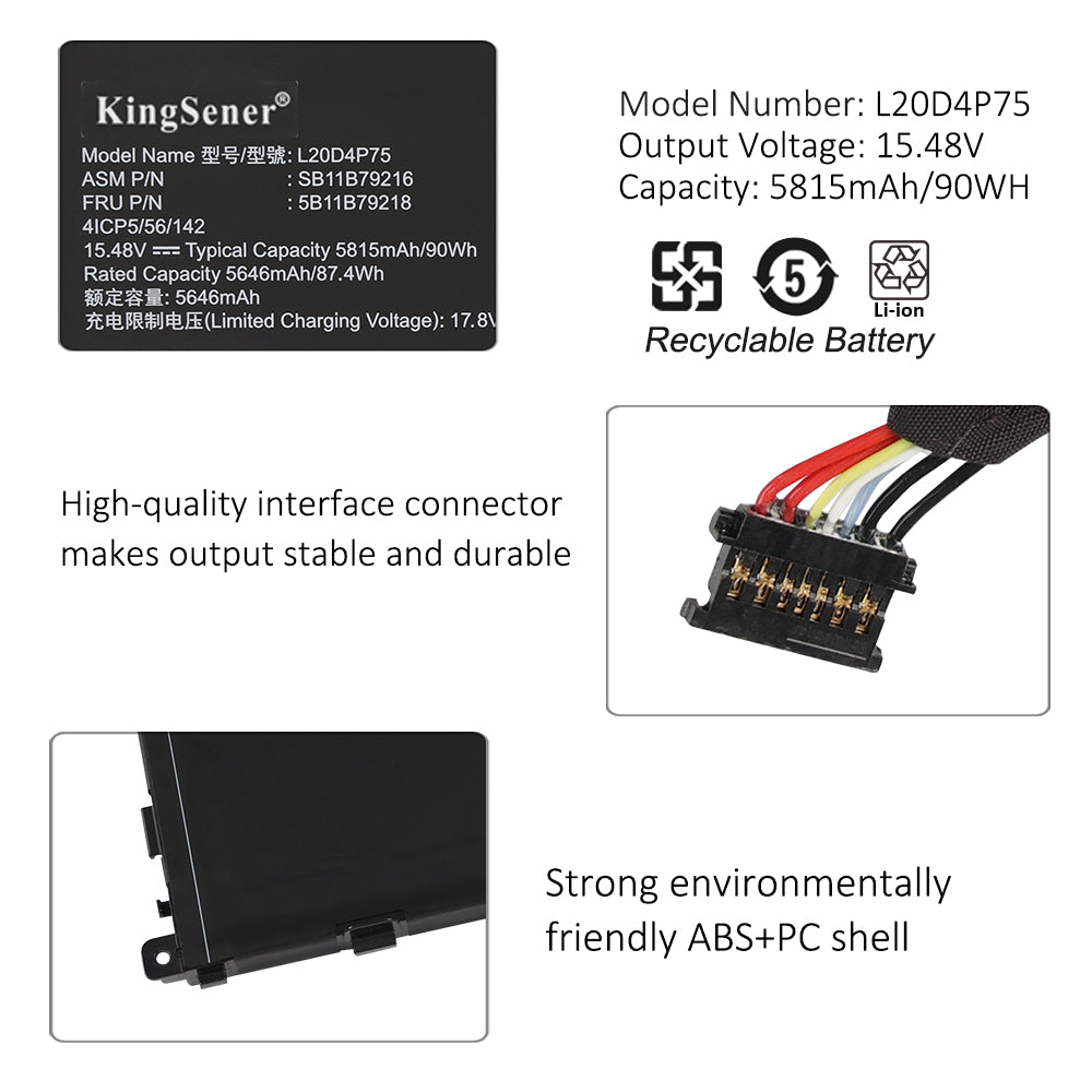 Lenovo-L20D4P75-5815mAh