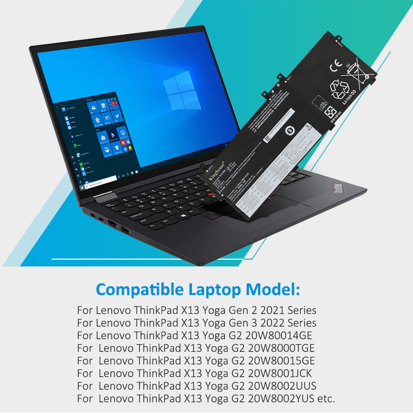 Lenovo-L20L3P71-11.61V-52.8Wh-Laptop-Battery