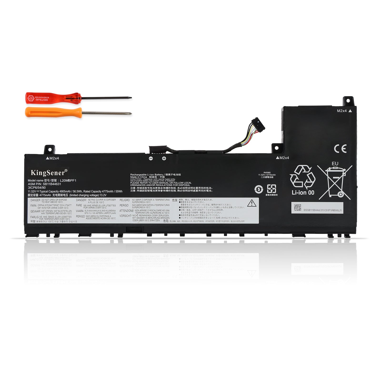 Lenovo-L20M3PF1-11.52V-56.5Wh-Laptop-Battery