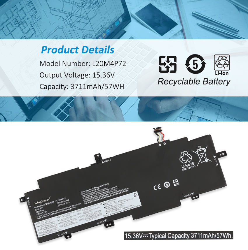 Lenovo-L20M4P72-15.36V-57WH-Laptop-Battery