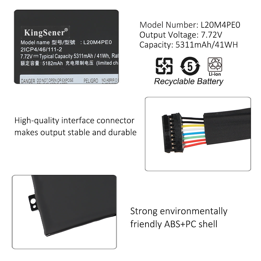 Lenovo-L20M4PE0-41WH-Laptop-Battery