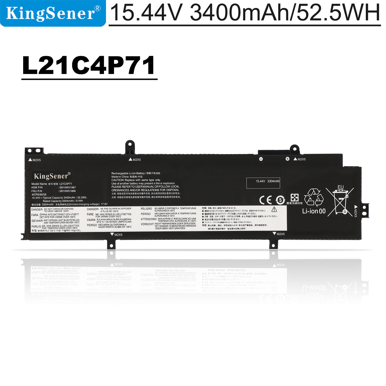Lenovo-L21C4P71-3400mAh-Laptop-Battery