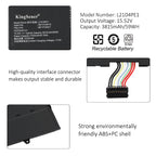 KingSener L21M4PE2 L21C4PE2 L21D4PE1 Laptop Battery For Lenovo Yoga 6-13ABR8 Yoga 6-13ALC7 L21L4PE2 SB11F29412 5B11F29411 SB11F29410 5B11F29414