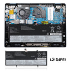 KingSener L21M4PE2 L21C4PE2 L21D4PE1 Laptop Battery For Lenovo Yoga 6-13ABR8 Yoga 6-13ALC7 L21L4PE2 SB11F29412 5B11F29411 SB11F29410 5B11F29414