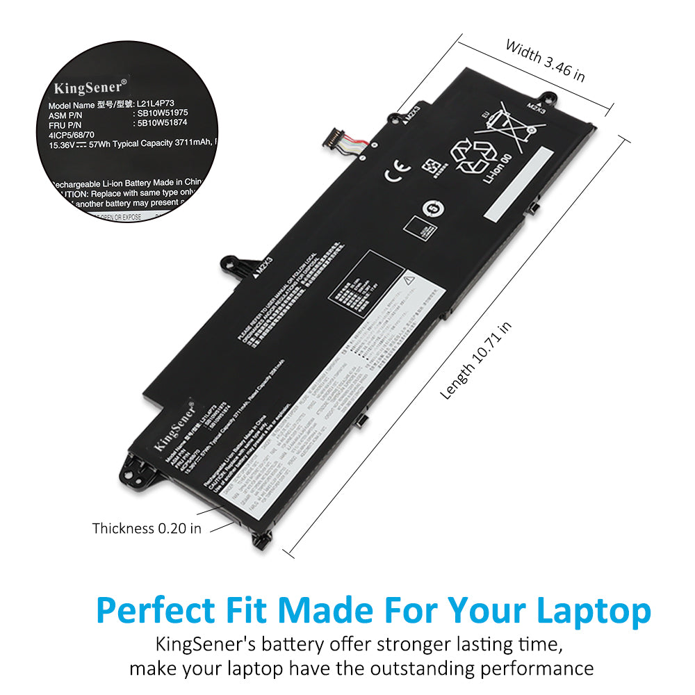 Lenovo-L21L4P73-15.36V-3711mAh-Laptop-Battery