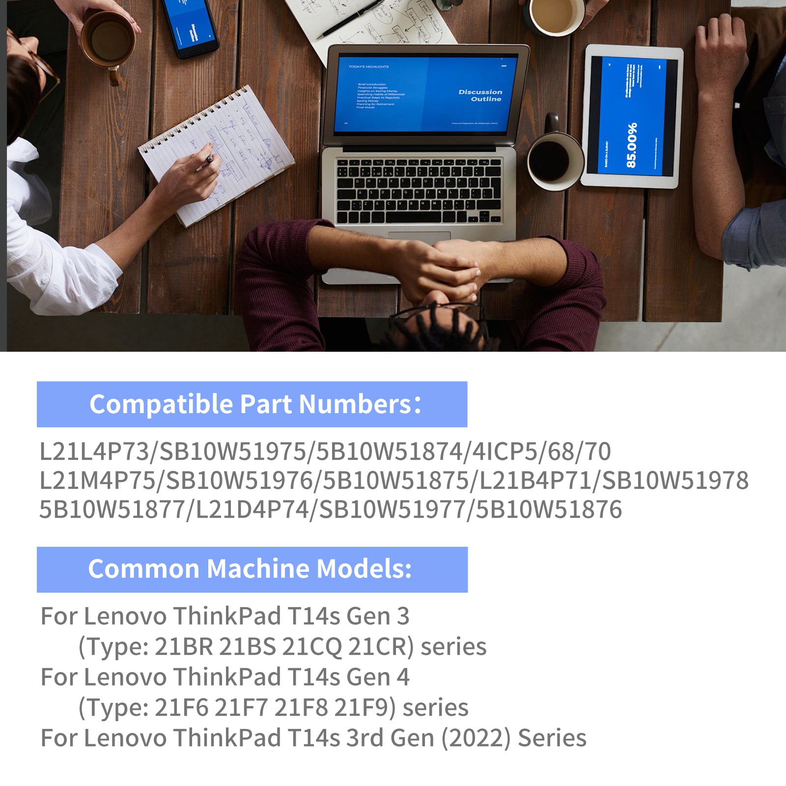 Lenovo-L21L4P73-15.36V-57Wh-Laptop-Battery