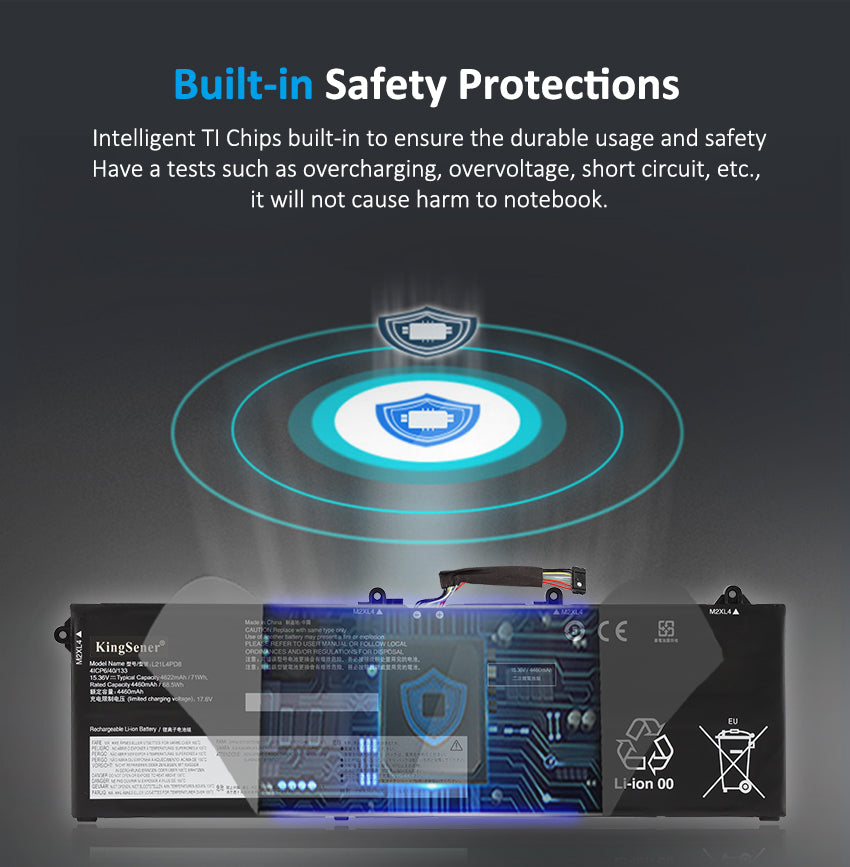 Lenovo-L21L4PD8-4622mAh-Laptop-Battery