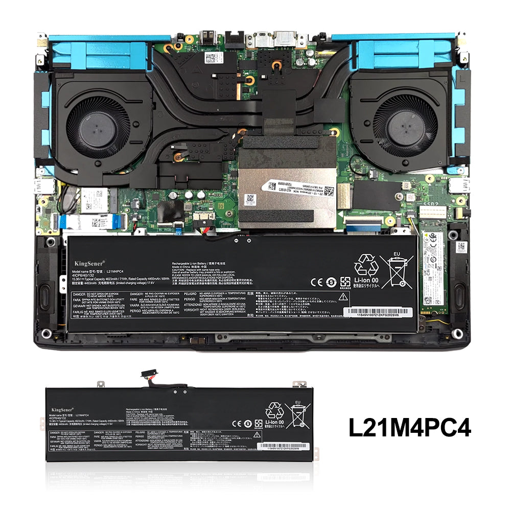 KingSener L21M4PC4 L21L4PC1 Laptop-Batterie Für IdeaPad Gaming 3 16ARH7 16IAH7 16ARH7-82SC 16IAH7-82SA SB11F36368 5B11F36373 SB11F36374