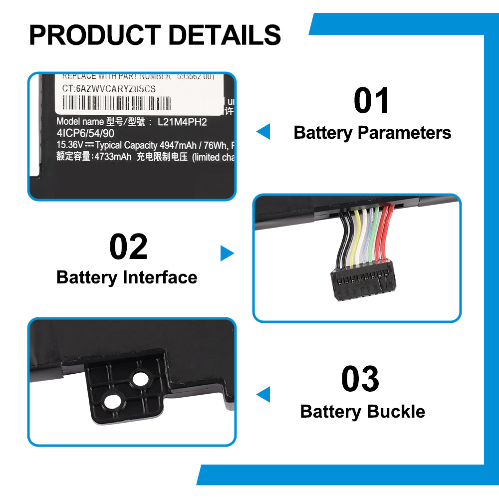 Lenovo-L21M4PH2-11.36V-76Wh-Laptop-Battery
