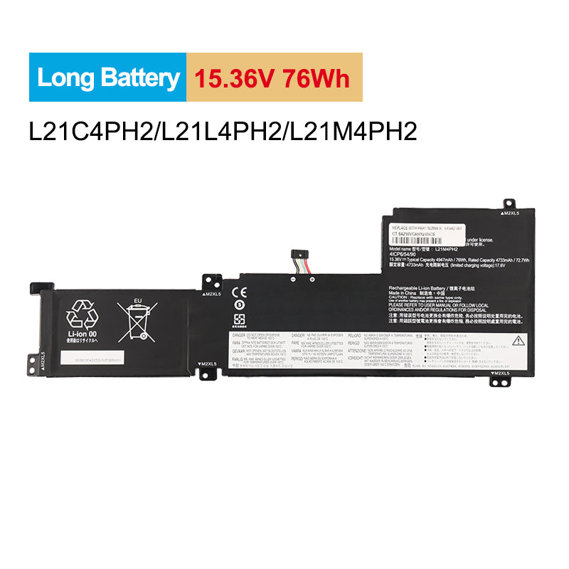 Lenovo-L21M4PH2-11.36V-76Wh-Laptop-Battery