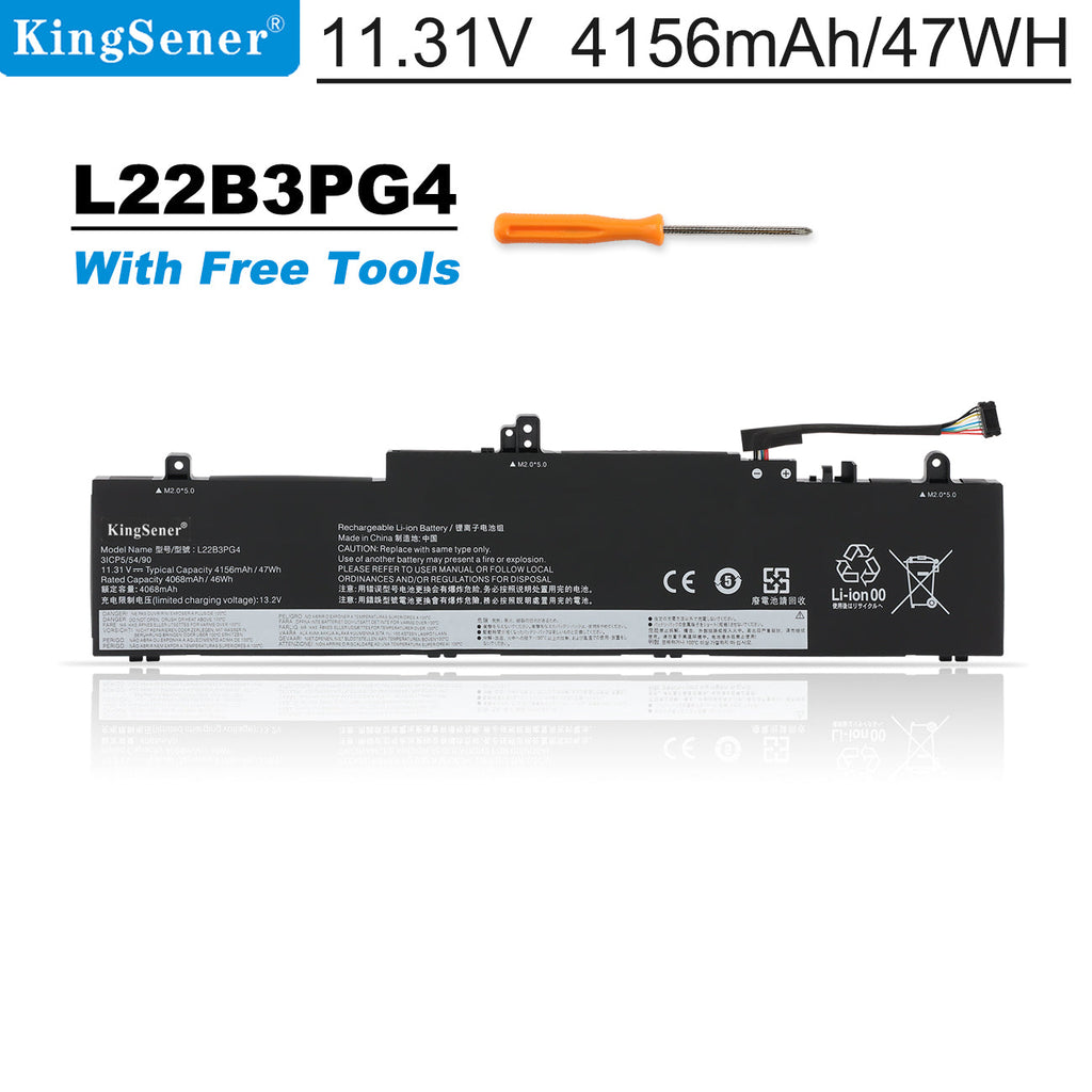 Lenovo-L22B3PG4-47Wh-Laptop-Battery
