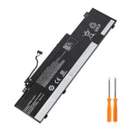 L24B3PK2 60Wh Li-polymer battery comes with free screwdriver tools for easy DIY replacement in Lenovo IdeaPad