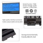 KingSener T430 Laptop Battery for Lenovo ThinkPad T430I T530 T530I W530 SL430 SL530 L430 L530 45N1104 45N1105 45N1013 45N1012