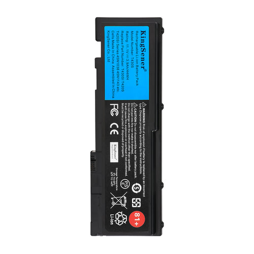 Replacement Battery For Lenovo ThinkPad T430S - Front View on White