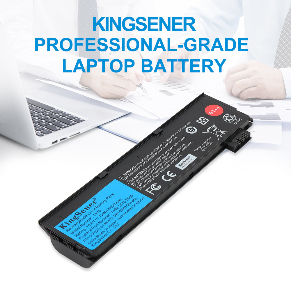 US Stock T470 61++ Laptop Battery For Lenovo ThinkPad T480 T570
