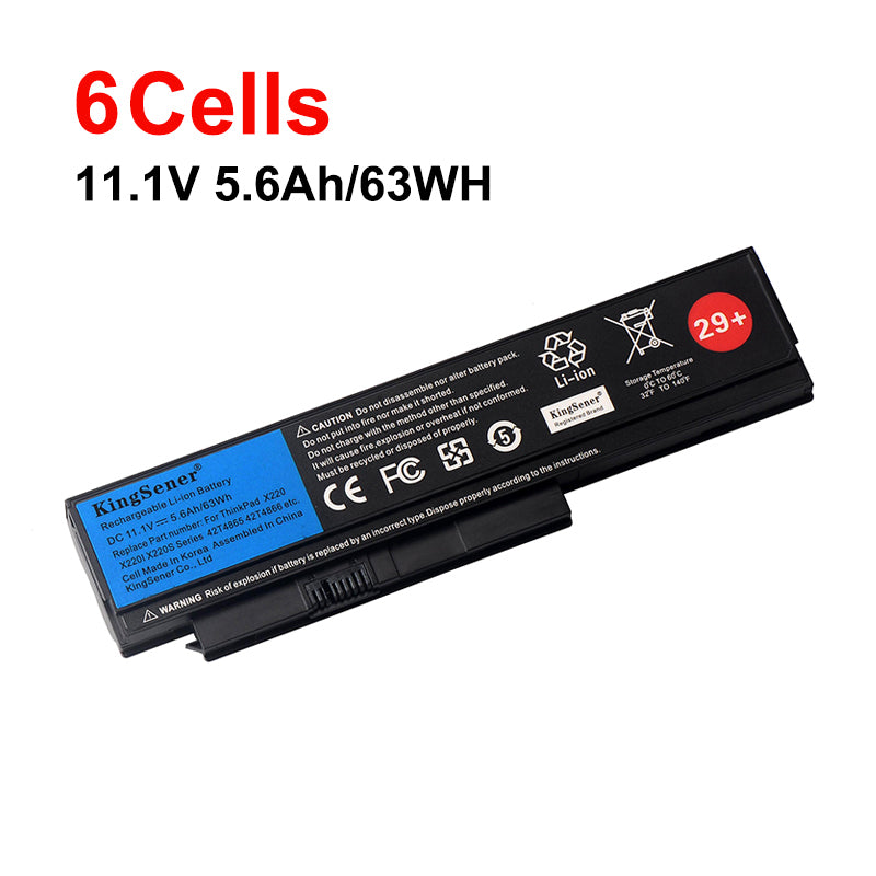 X220 Laptop Battery For Lenovo Thinkpad X220I X220S 42T4899