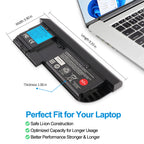 X220T battery dimensions 9.33 x 3.90 x 1.06 inches for Lenovo ThinkPad X220T, perfect fit safe Li-ion construction