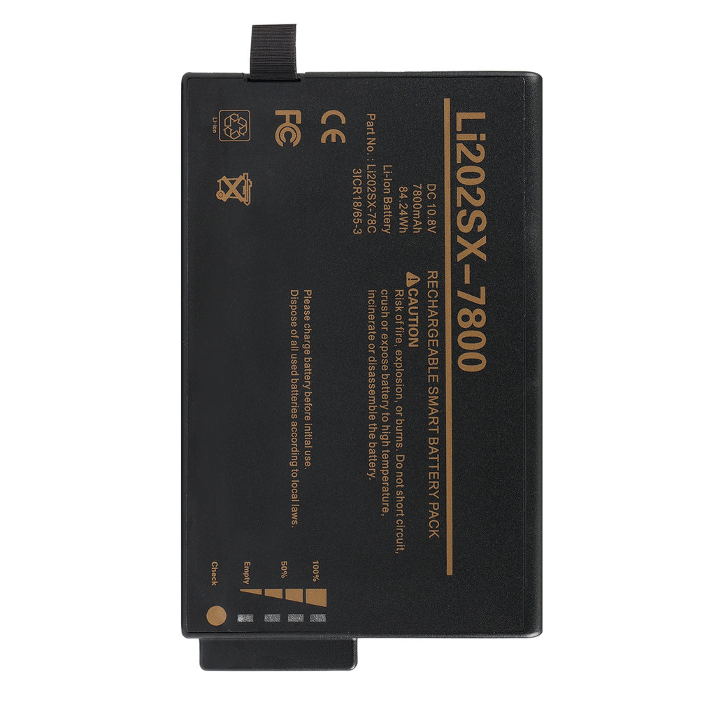 LI202SX-7800 Battery For TSI AEROTRAK APC 9510-02 For DustTrak II 8530 8531 DRX 8533 Aerosol Monitor