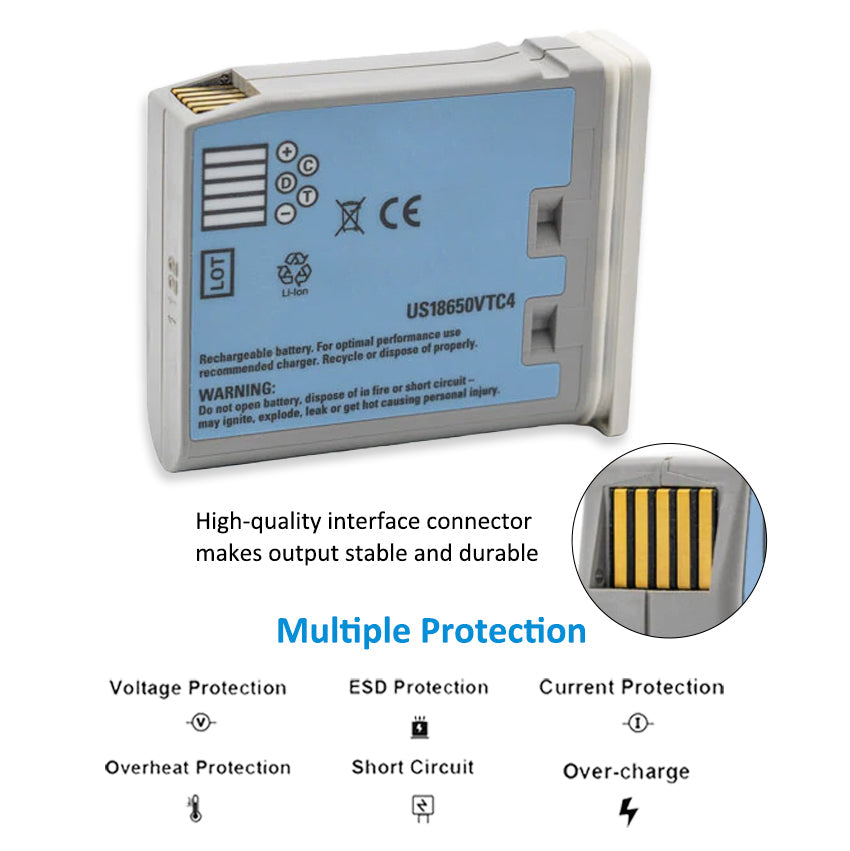 M4607A-10.8V-1Ah-Battery