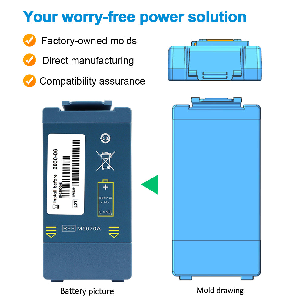 Philips-M5070A-Medical-Battery
