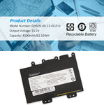 MECHREVO-GH5KN-00-13-4S1P-0-4100mAh