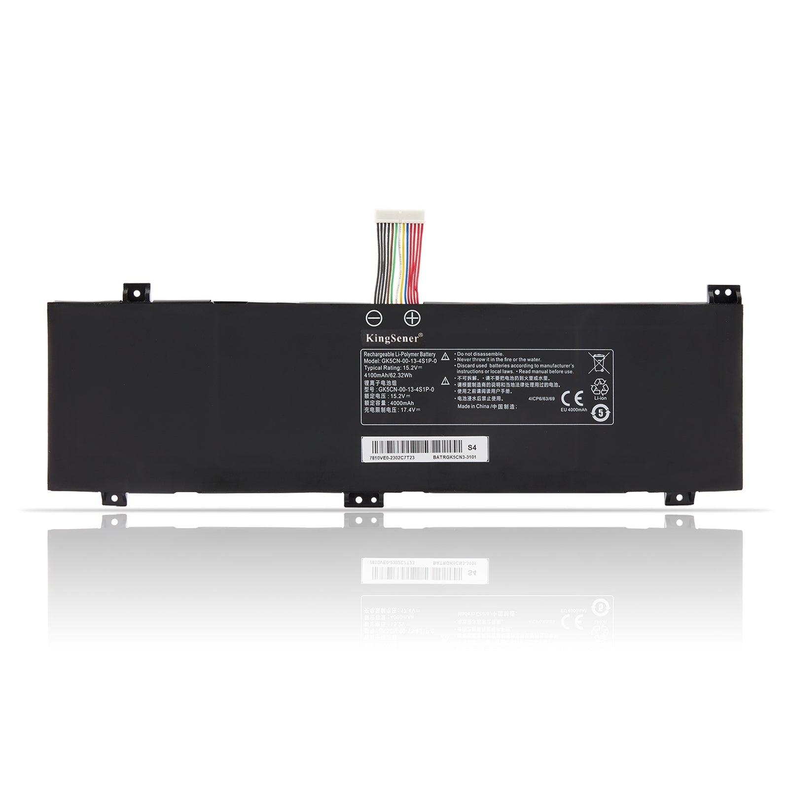 MECHREVO-GK5CN-00-13-4S1P-0-62.32WH-Laptop-Battery