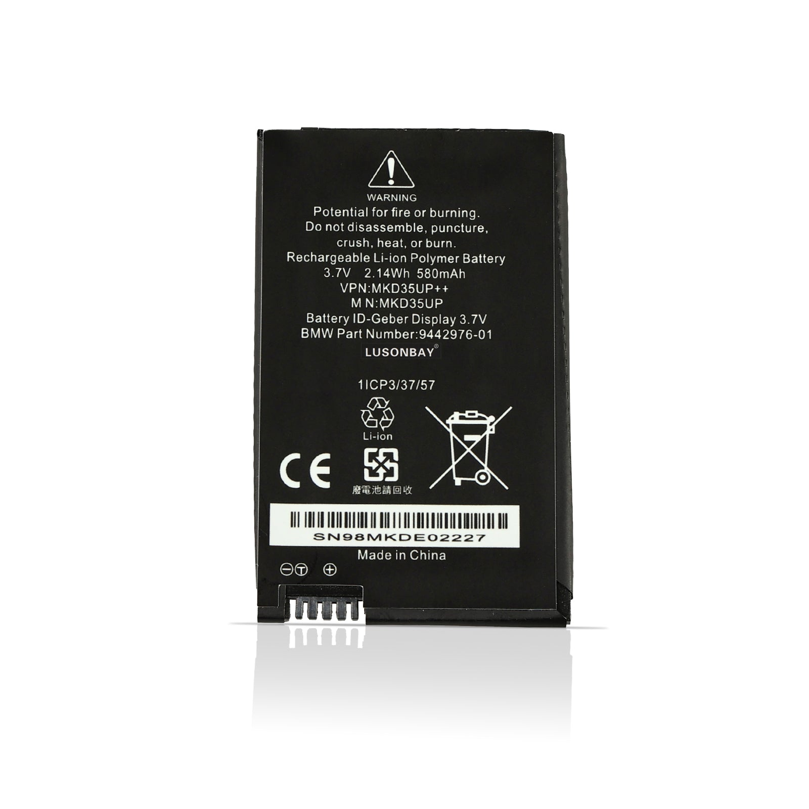 MKD35UP-580mAh-LUSONBAY