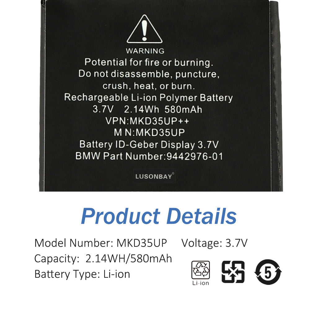 MKD35UP-580mAh-LUSONBAY