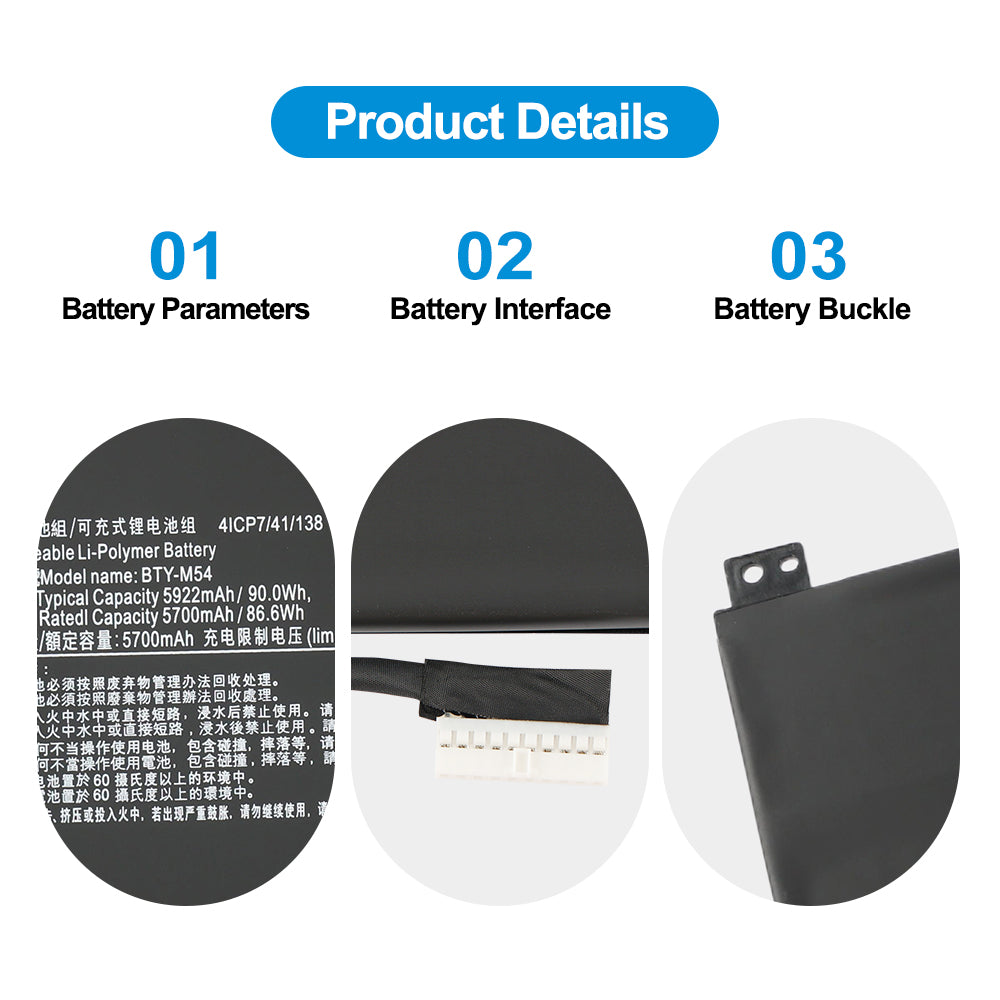 MSI-BTY-M54-5922mAh-Laptop-Battery