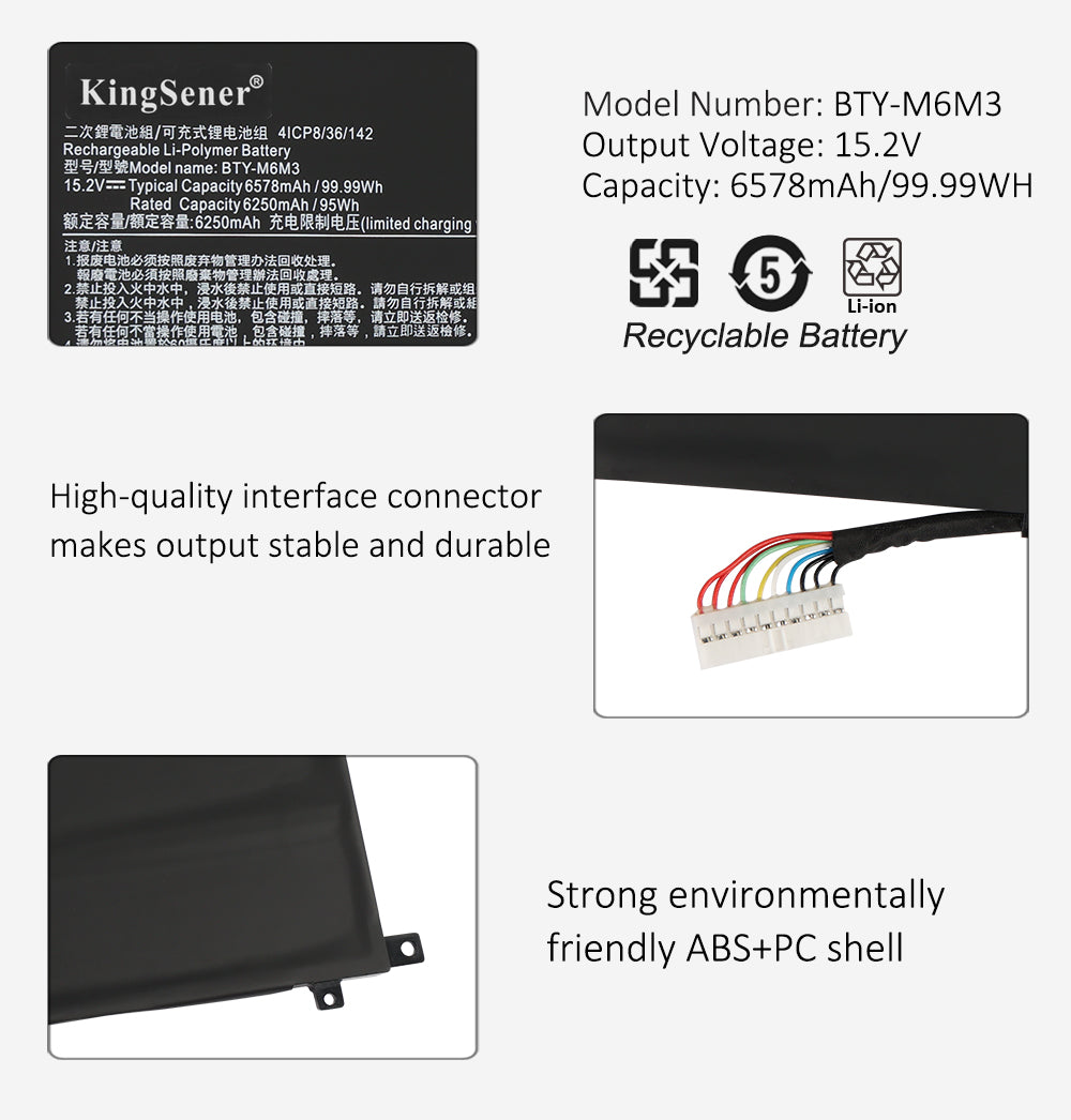 MSI-BTY-M6M3-6578mAh