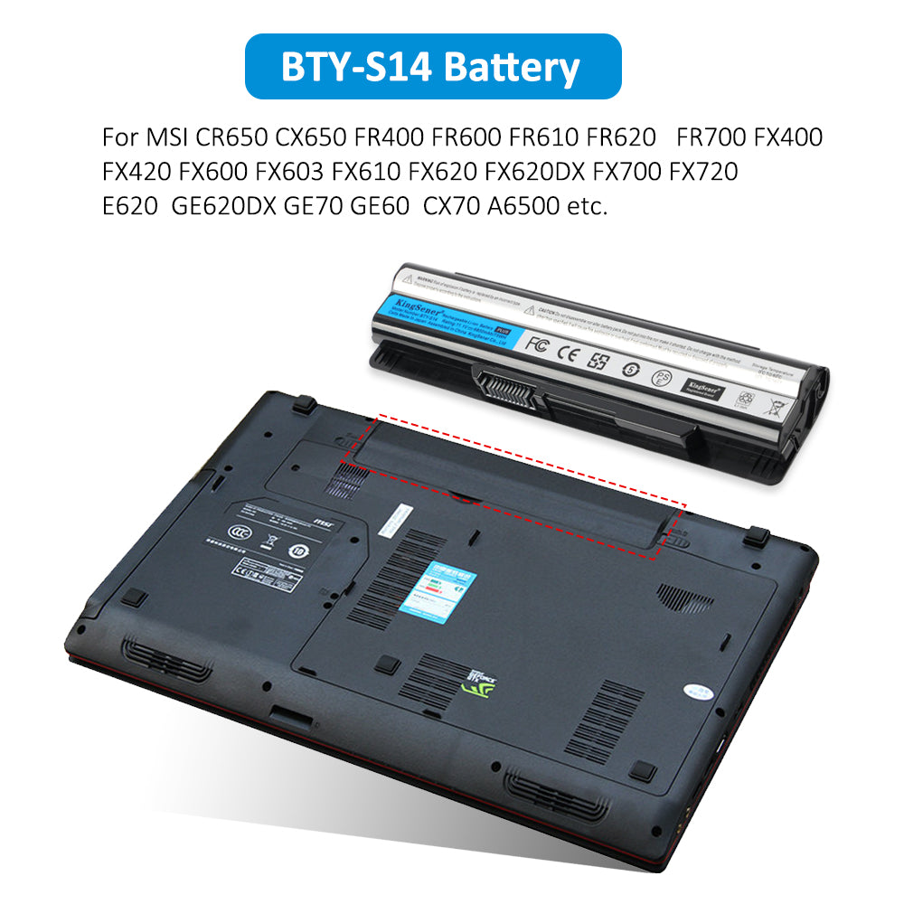 MSI-BTY-S14-11.1V-6800mAh-Laptop-Battery