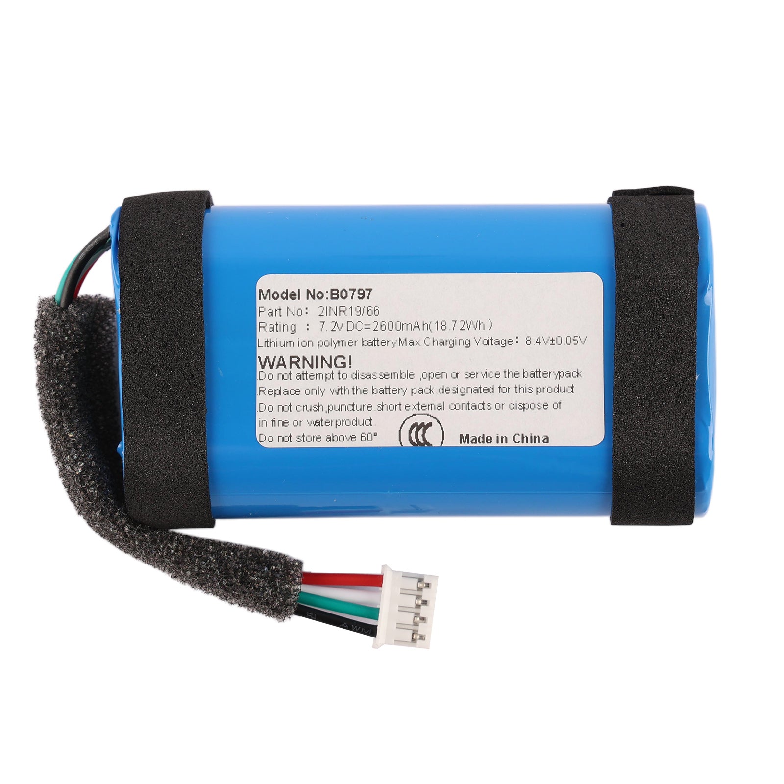 Marshall-B0797-7.2V-18.72WH-Bluetooth-Speaker-Battery