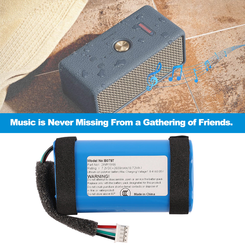 Marshall-B0797-7.2V-18.72WH-Bluetooth-Speaker-Battery