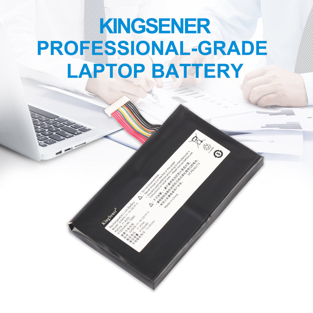 KingSener professional-grade GI5KN-11-16-3S1P-0 replacement laptop battery 11.4V 46.74Wh for ThundeRobot gaming