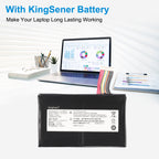 KingSener GI5KN-11-16-3S1P-0 replacement laptop battery 11.4V 46.74Wh 4100mAh for HASEE CLEVO gaming laptop