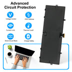 Microsoft-916TA135H-7.58V-5235mAh-Laptop-Battery