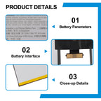 Microsoft-G16QA043H-7.66V-26.12Wh-Tablet-Battery
