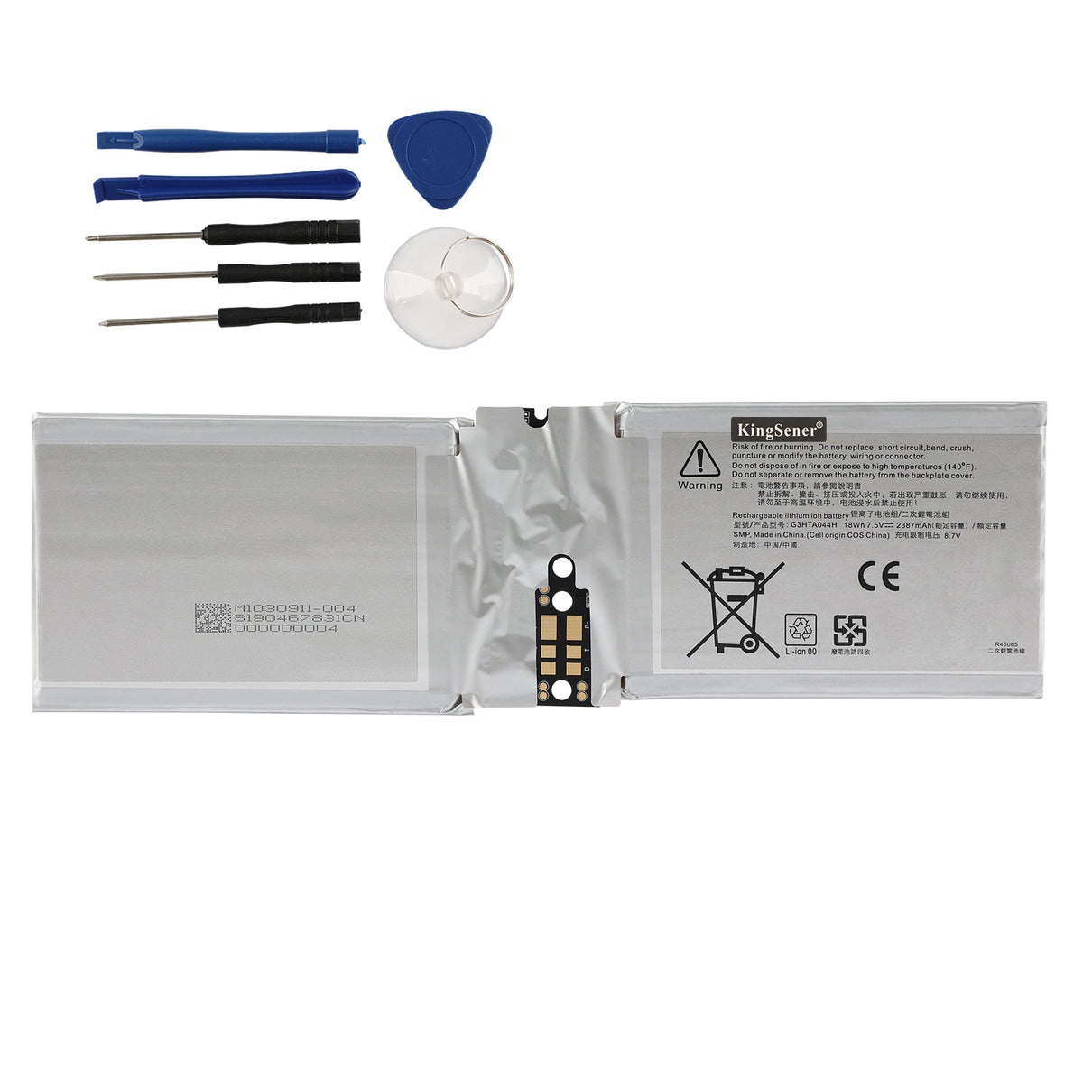 G3HTA044H replacement Surface Book screen battery 7.5V 18Wh with 5-piece toolkit