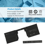 微軟 Surface Book 3 1907 15 吋筆記型電腦的電池 G3HTA062H G3HTA063H