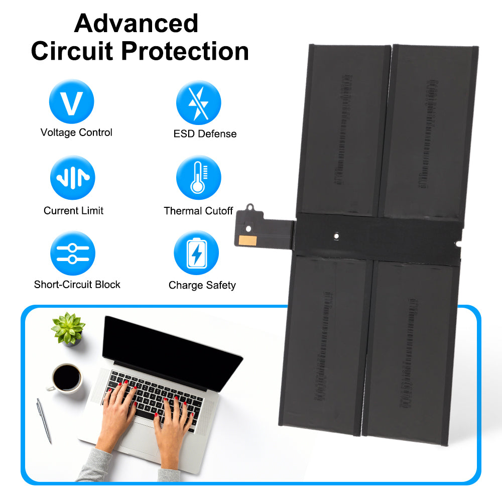 Microsoft-G3HTA074H-7.58V-48.87Wh-Tablet-Battery