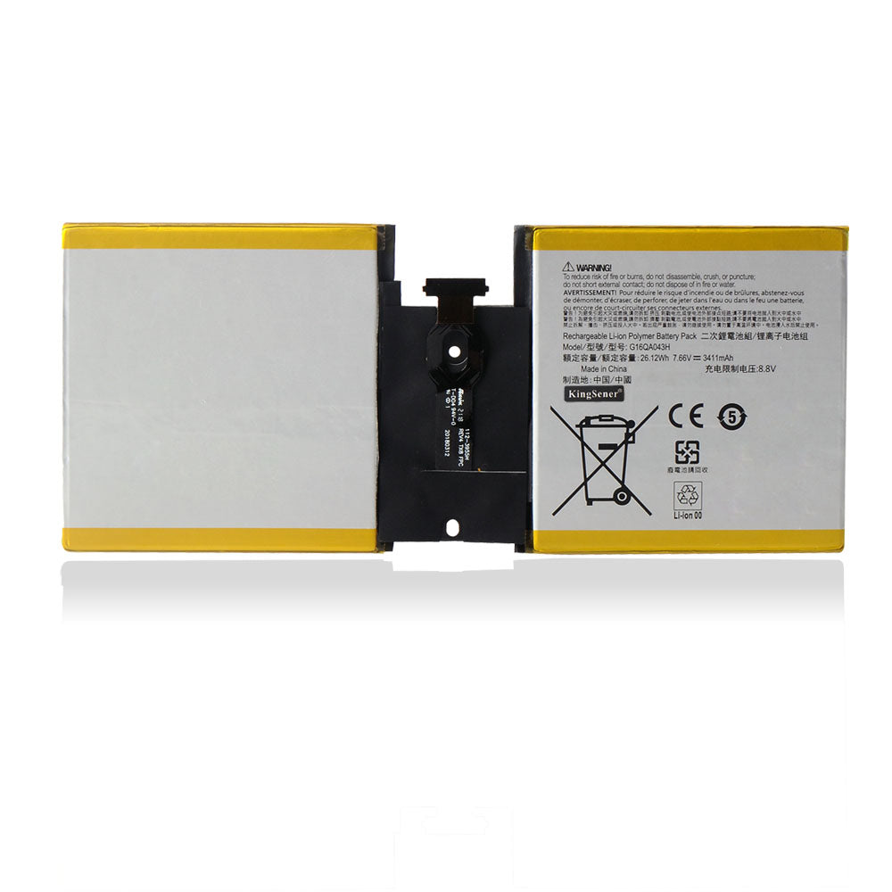 Microsoft-Surface-G16QA043H-3411mAh-Tablet-Battery