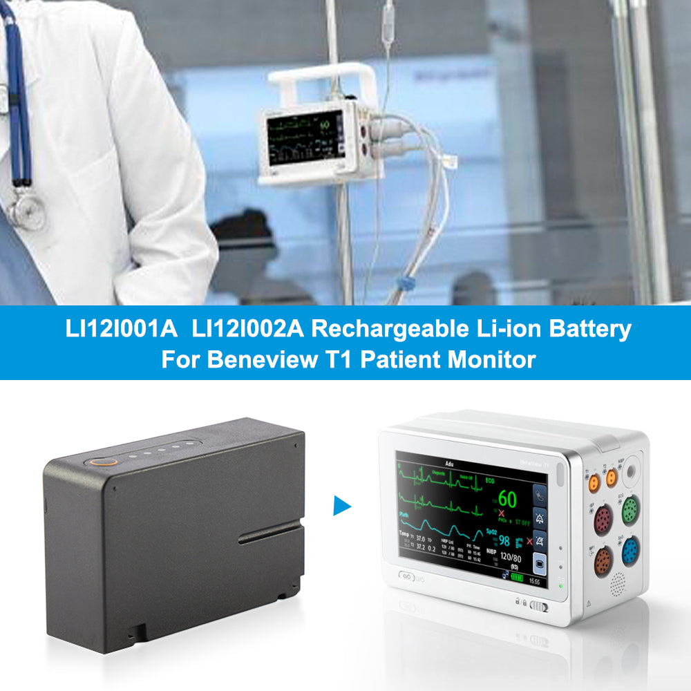 Mindray-LI12I001A-7.4V-17.02WH-Patient-Monitor-Battery