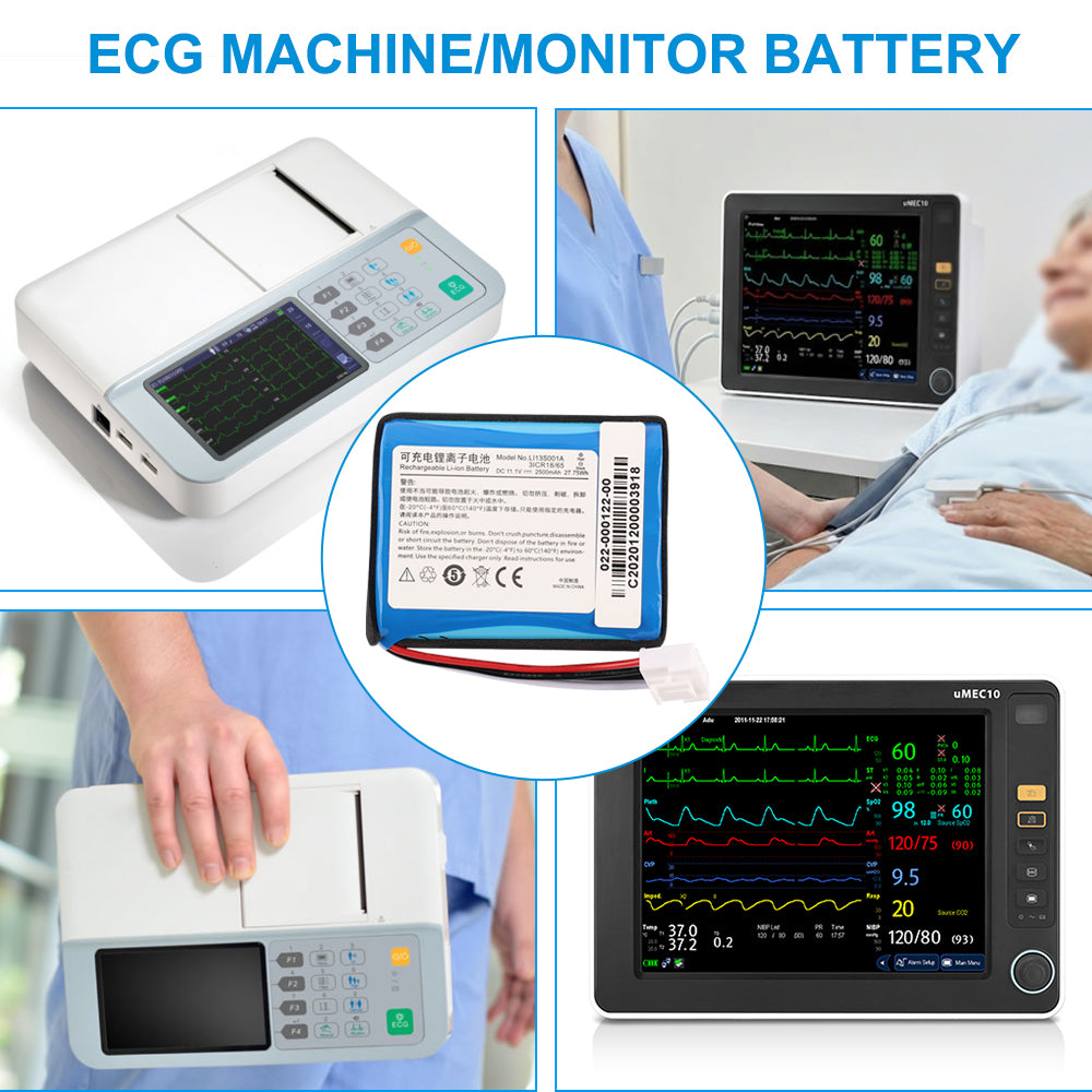 Mindray-LI13S001A-11.1V-27.75Wh-Medical-Battery