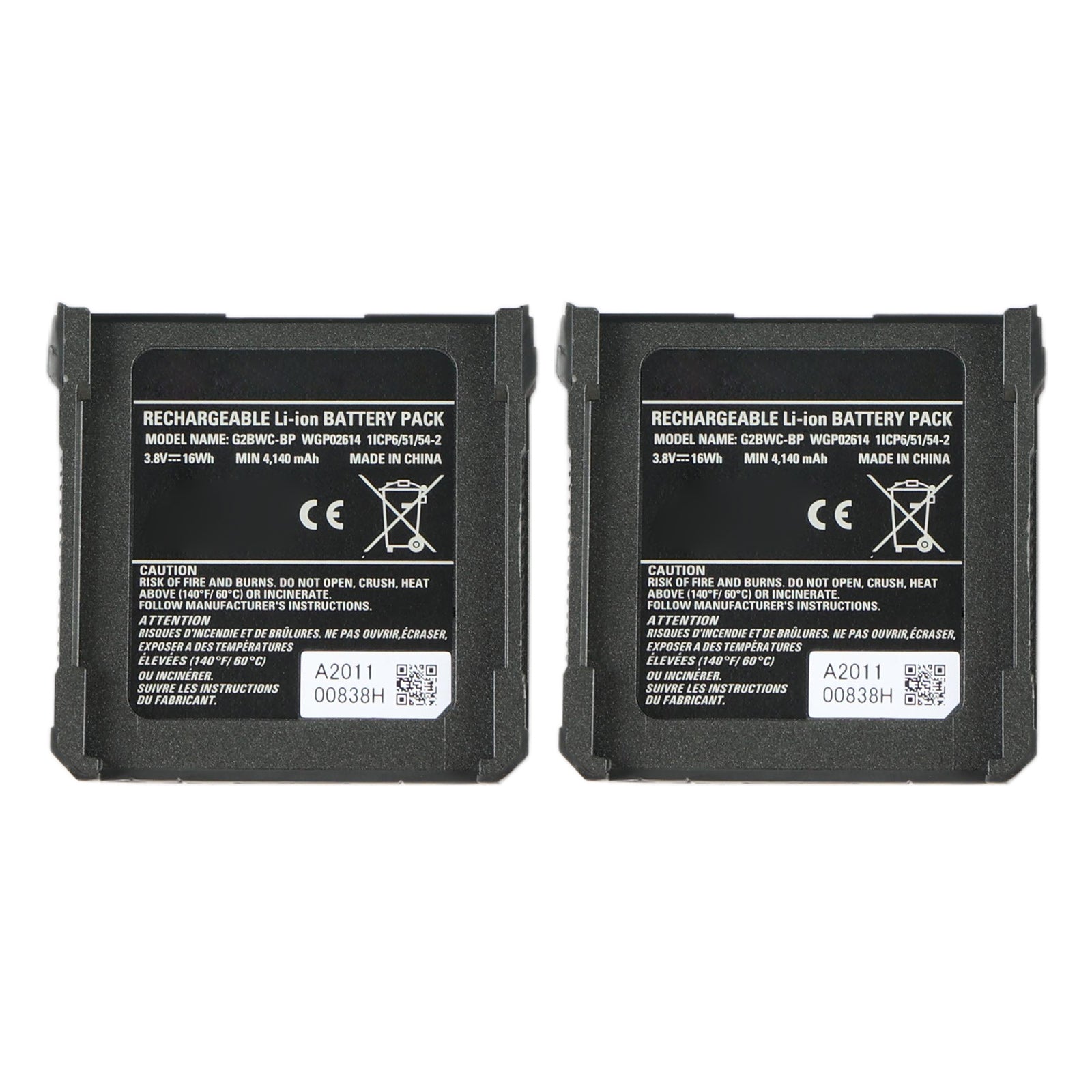 Motorola-G2BWC-BP-3.8V-16WH-Body-Camera-Battery