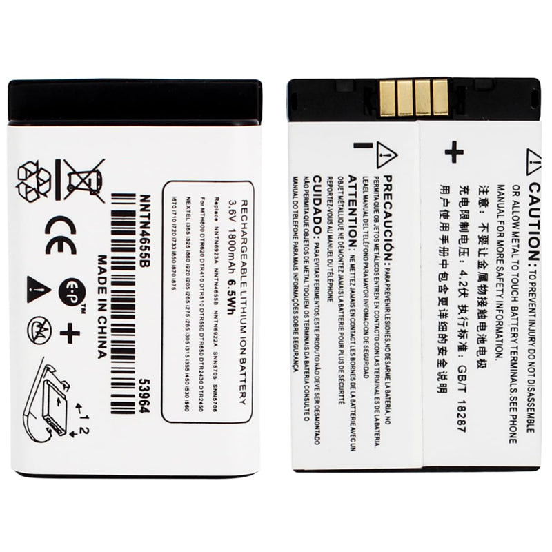 Motorola-NNTN4655B-3.6V-1800mAh-Radio-Battery