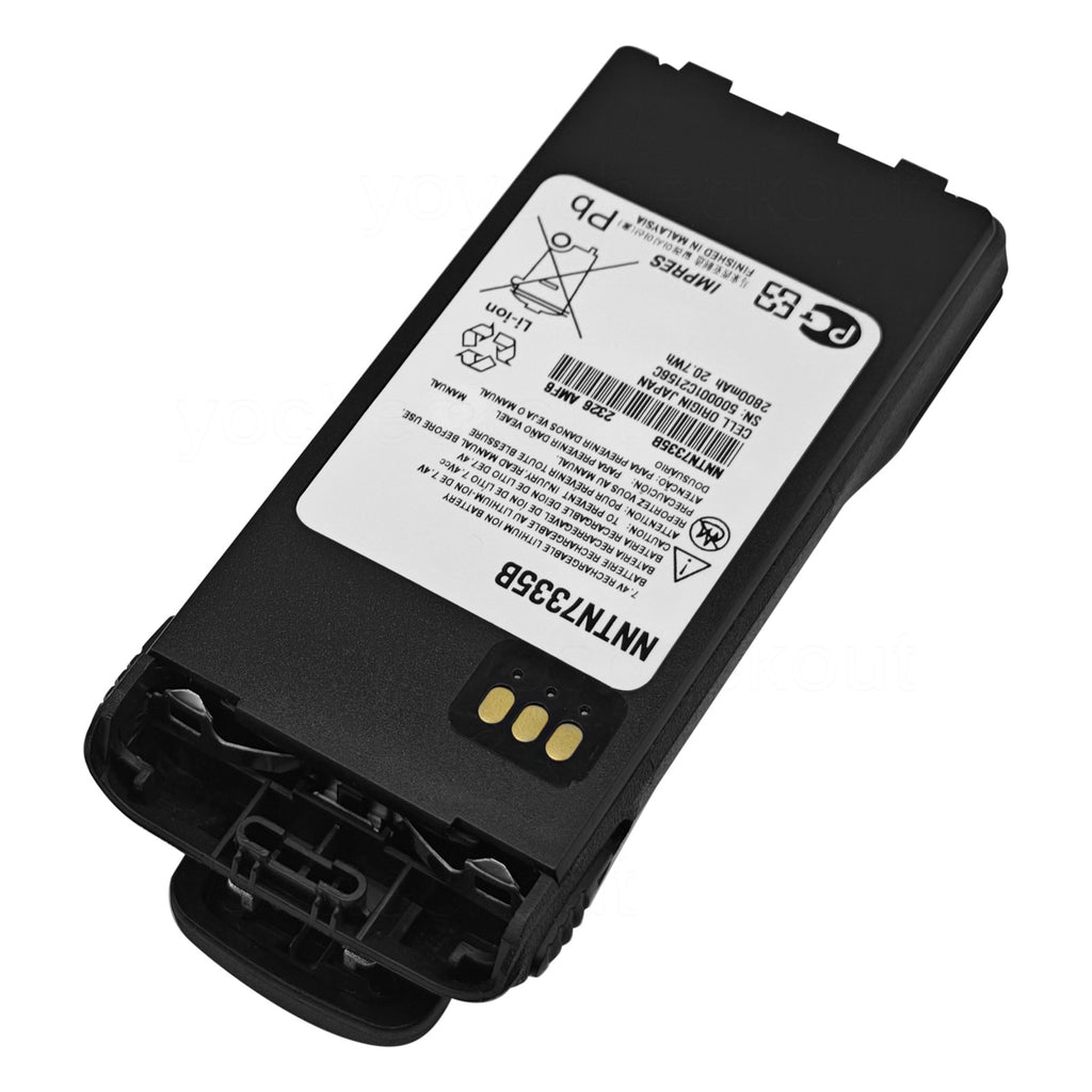 NNTN7335B Replacement Battery For Motorola XTS1500 XTS2500 Radios NNTN7554