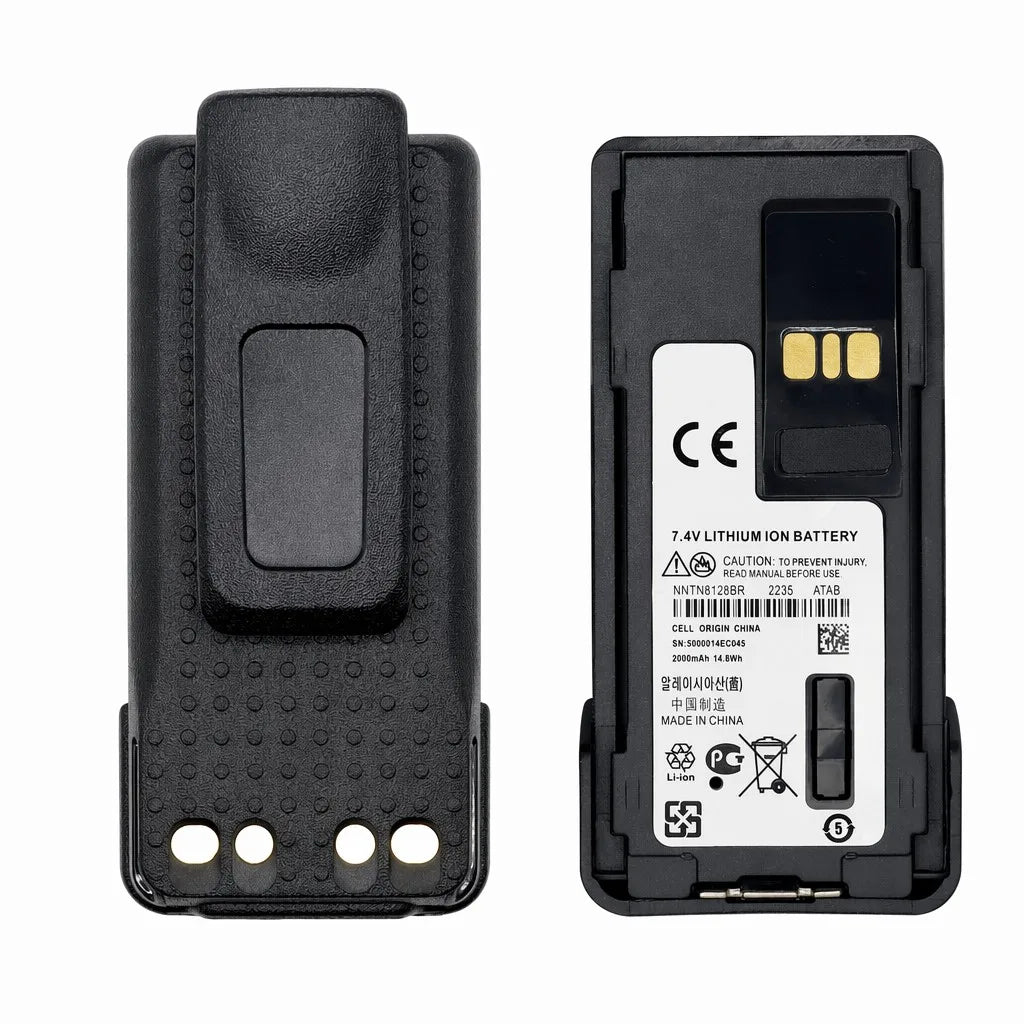 NNTN8128 Replacement Battery for Motorola 2-Way Radio 7.4V 2000mAh