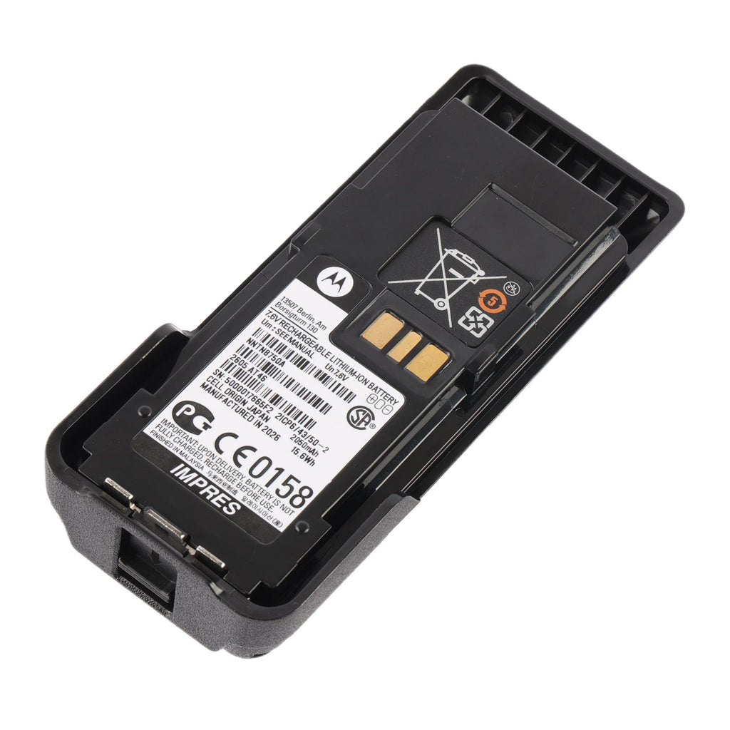 NNTN8750A Battery Replacement for Motorola APX3000 APX4000 7.4V 2050mAh